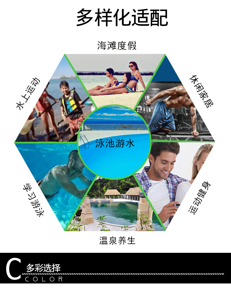 Quần đi biển cho nam quần lửng khô nhanh quần mùa xuân có thể là quần nước kỳ nghỉ bên bờ biển giải trí năm điểm quần bơi - Quần bãi biển 	quần gió đi biển