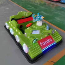 New childrens rental toy car double bumper car square stall electric ice snow tank amusement equipment