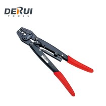 Derui Tools HX-16 thorn wheel terminal crimping pliers labor-saving type (Japanese style)