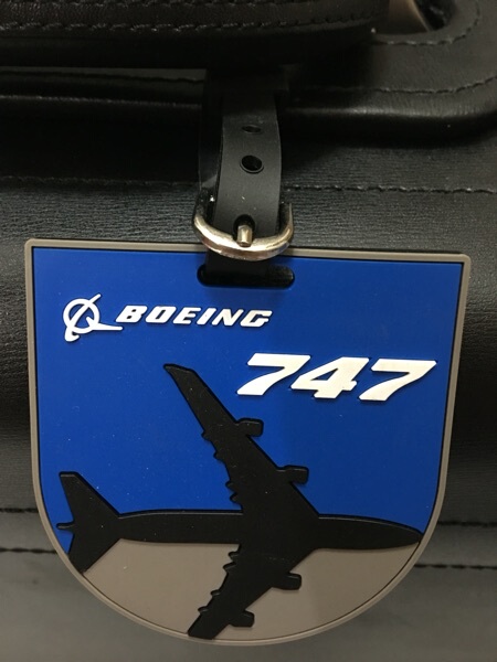 Authentic Boeing Store Us Genuine Luggage Tag 747 Luggage Related Accessories Trolley Case Accessories 