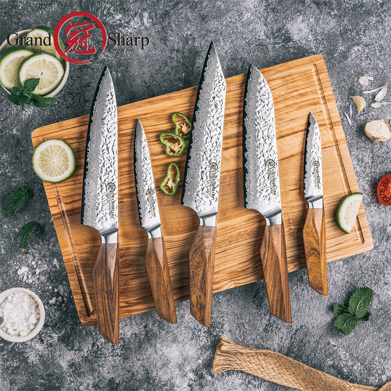 Japan Aus-10 Damascus Western Chef Kitchen Knife Household Imported Steel Kitchen Knife Slicing Knife