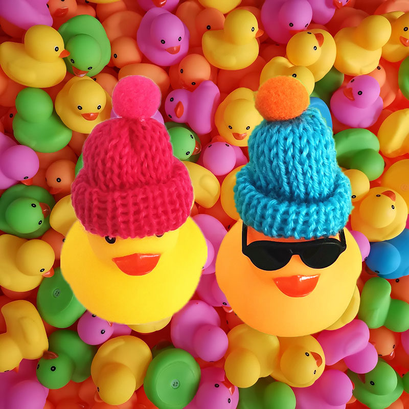 Baby bathroom soft-lined rubber pinched little yellow duck baby baby baby boy and girl gift toys