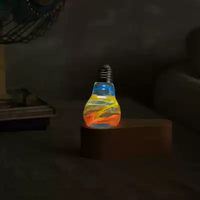 Chinese Valentine's Day Valentine's Day home literary aesthetics light Net Red Light Bubble Bar decoration light night light birthday gift ornaments