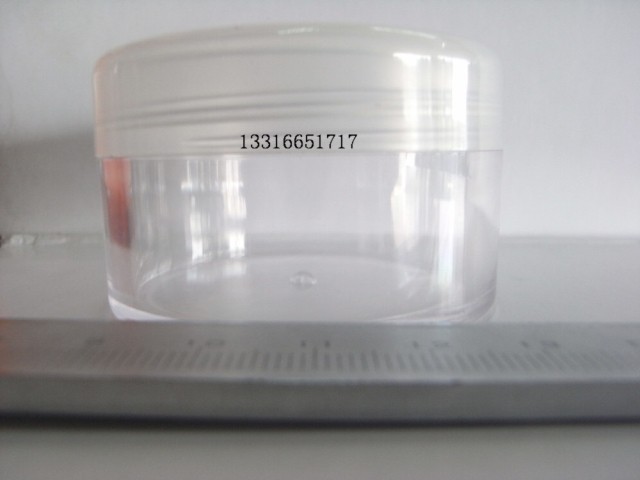 透明/化妆品盒/软膏盒/雪花膏盒/样品盒/扁平瓶/扁形罐/30g/30ml