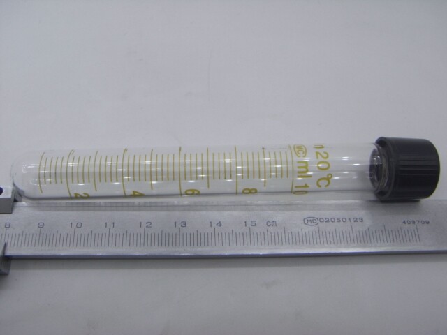 10ml 玻璃刻度试管 具塞 螺口 丝口 刻度试管 规格齐全
