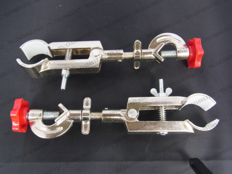转向万用夹 带直角夹（顶丝 直角夹 十字夹）冷凝管夹/烧瓶夹 137