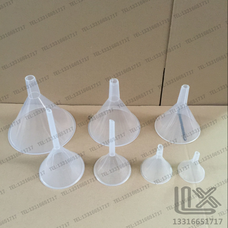 FILTER FUNNEL Made of polypropylenene Large caliber long necker