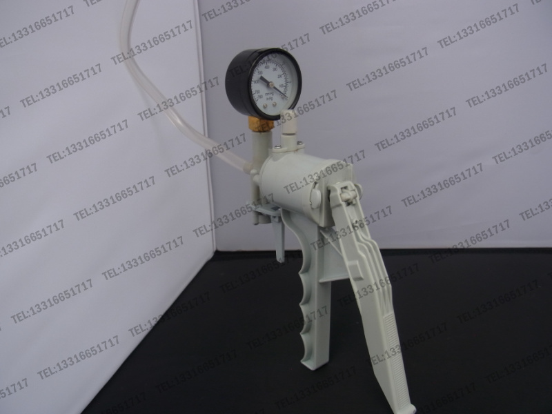 Manual squeeze type vacuum pump piston type oil-free pump