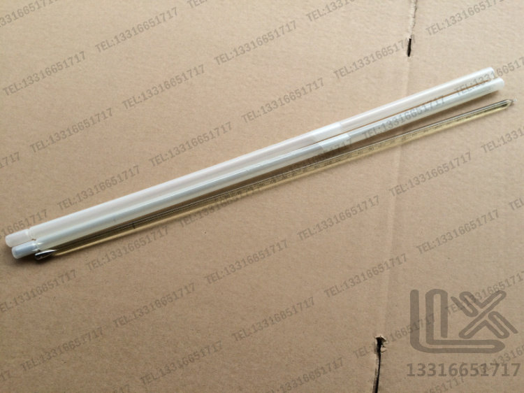 0-500度 长45cm 耀华 玻璃温度计 玻璃棒  水银 汞  包检合格
