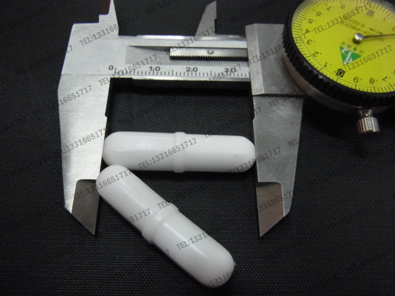 35*9mm 圆柱有节 聚四氟乙烯 磁子 铁氟龙 F4 转子 搅拌子