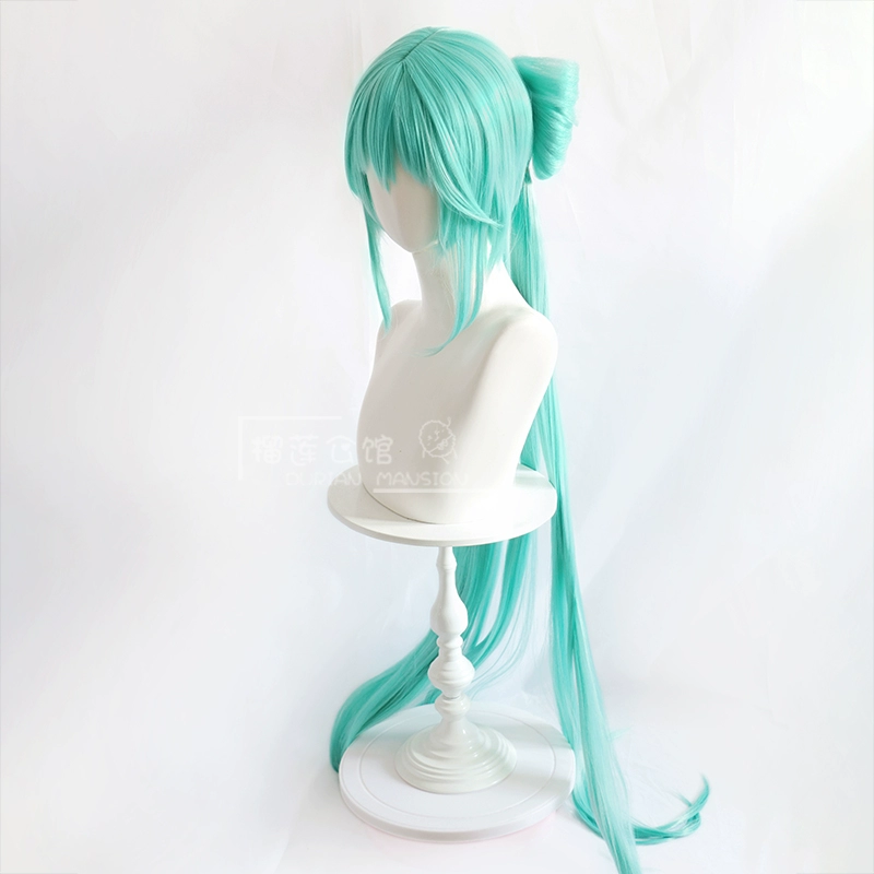 [Sầu riêng] Hatsune Shaoka cos tóc giả miku Hatsune Miku tạo kiểu tóc riêng biệt cosplay tóc giả hình