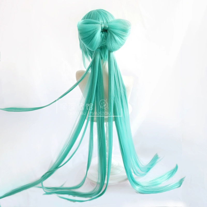 [Sầu riêng] Hatsune Shaoka cos tóc giả miku Hatsune Miku tạo kiểu tóc riêng biệt cosplay tóc giả hình