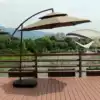Outdoor parasol Parasol Large umbrella Outdoor stall Courtyard umbrella Outdoor balcony Sun protection Folding canopy parasol
