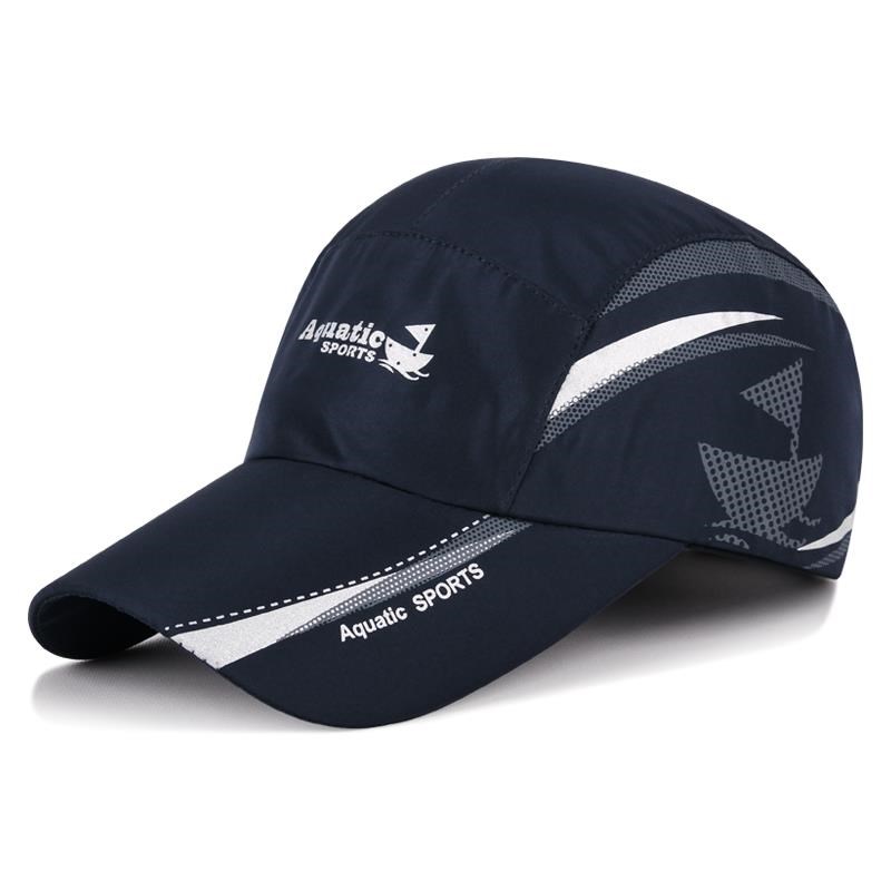 New male and female outdoor sports baseball cap Summer sun protection sunhat sunhat speed dry and breathable duck tongue cap