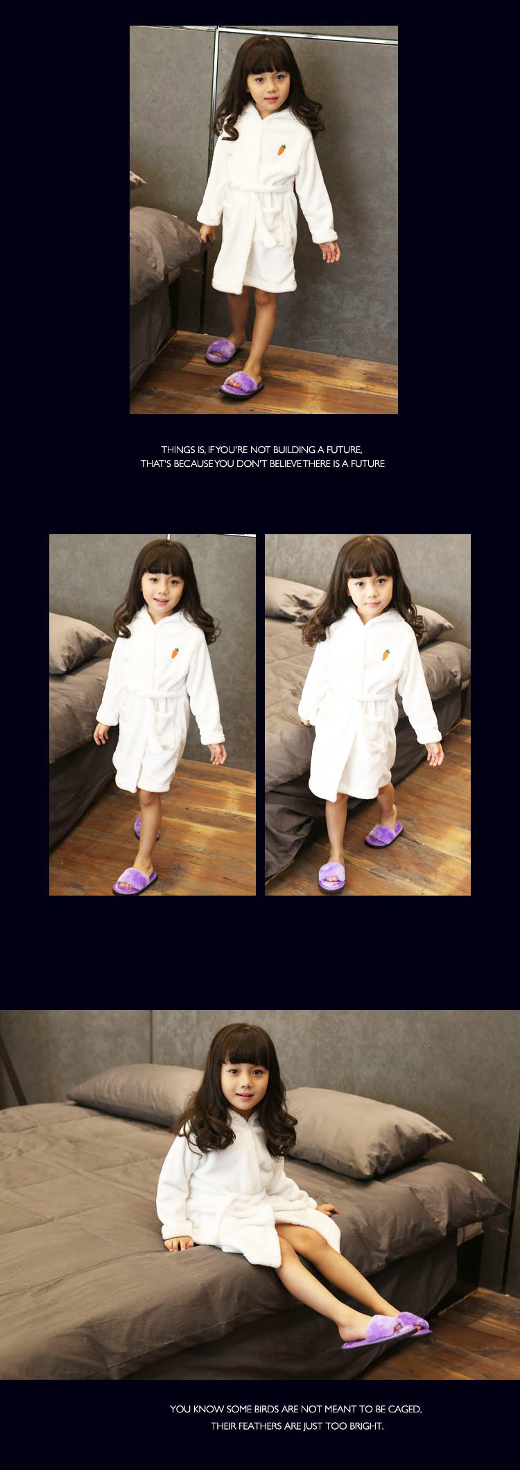 Pantoufles enfants en autre pour hiver - semelle plastique - Ref 987070 Image 10