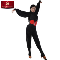 Amy dance suit Latin dance practice dress female Haren pants radish pants blouse dance suit