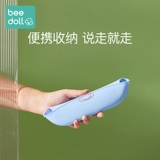 Детский водонепроницаемый силиконовый нагрудник для еды, слюнявчик для прикорма, с карманом