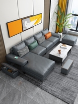 Quanyou Italian light luxury minimalist disposable nanotechnology cloth fabric sofa noble concubine living room modern simple fashion