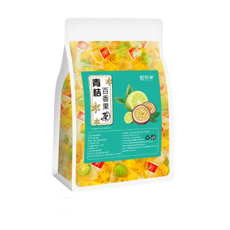 金桔柠檬百香果茶冲泡饮品冲饮泡水喝女茶叶花茶茶包水果茶花果茶