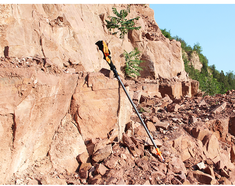 AceCamp Road khách hàng bên ngoài trekking cực đi bộ gậy siêu nhẹ có thể thu vào hợp kim nhôm ba phần khóa trekking cực nam gậy leo núi chính hãng