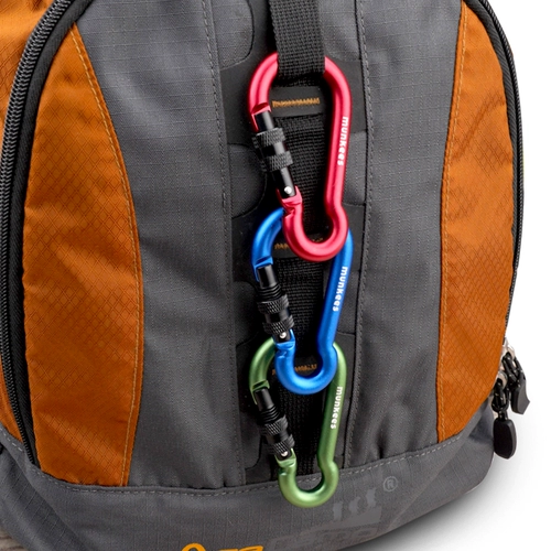 Дорожный альпинистский брелок, рюкзак, замок