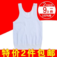 Áo vest cotton trung niên và cổ, vest thắt eo, đồ lót cotton của mẹ, áo nỉ, mẹ già, mùa hè buông thả áo ngực không dây