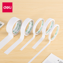 Del double-sided tape strong sponge ultra-thin transparent non-marking glass fixed wall cloth high viscosity tape wholesale foam tape for students with manual diy children easy to tear paste stationery