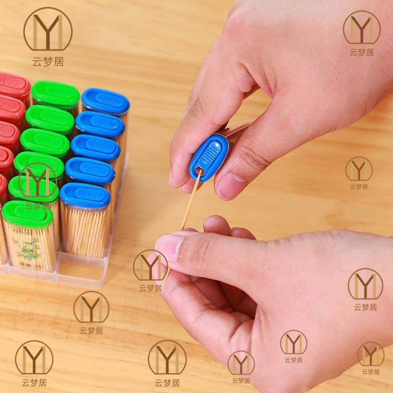 24 Boxes Lighter Toothpicks Individuality Creativity Portable home hotel Hotel Living Room Toothpicks Box