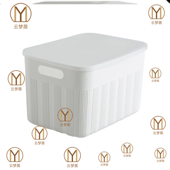 Tote bag cover storage basket plastic desktop storage box sundries snack basket storage toy storage box