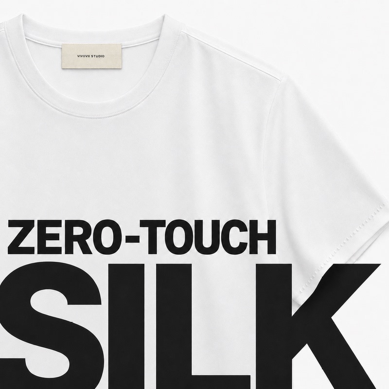 Laurel Emperor Supervises the Production of Super Zero-Touch 100Supima Cotton-Blend Silk Handcrafted Short-Sleeve Shirts