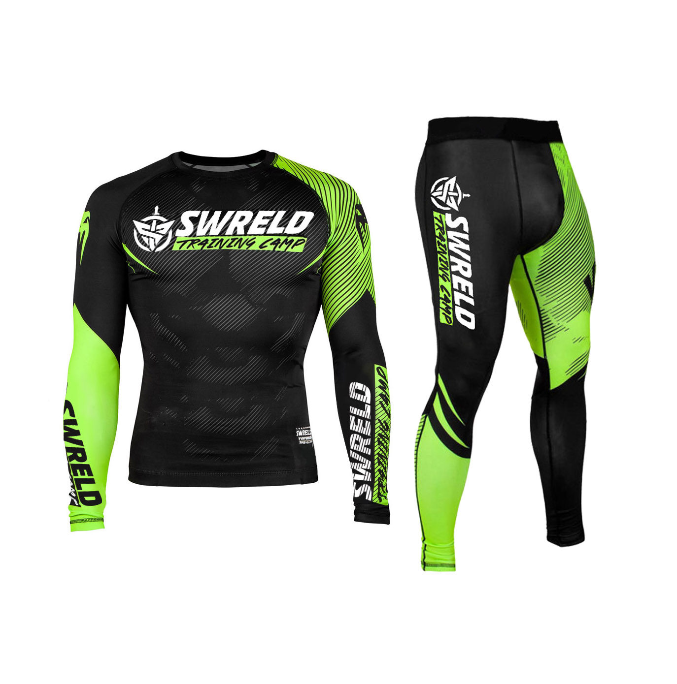 Venom Thai Fist Long Sleeve Set Men MMA Boxing Training Set Fighting Fighting UFC Fast Dry Fitness Clothes