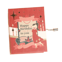 Nutcracker hand-cranked music box Christmas souvenirs cultural and creative ornaments creative gifts birthday gifts for couples