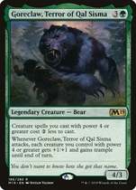 Boom Card] Magic: The Gathering Black Mountain: Bloodclaw Chinese English Flat Flash Card Gold