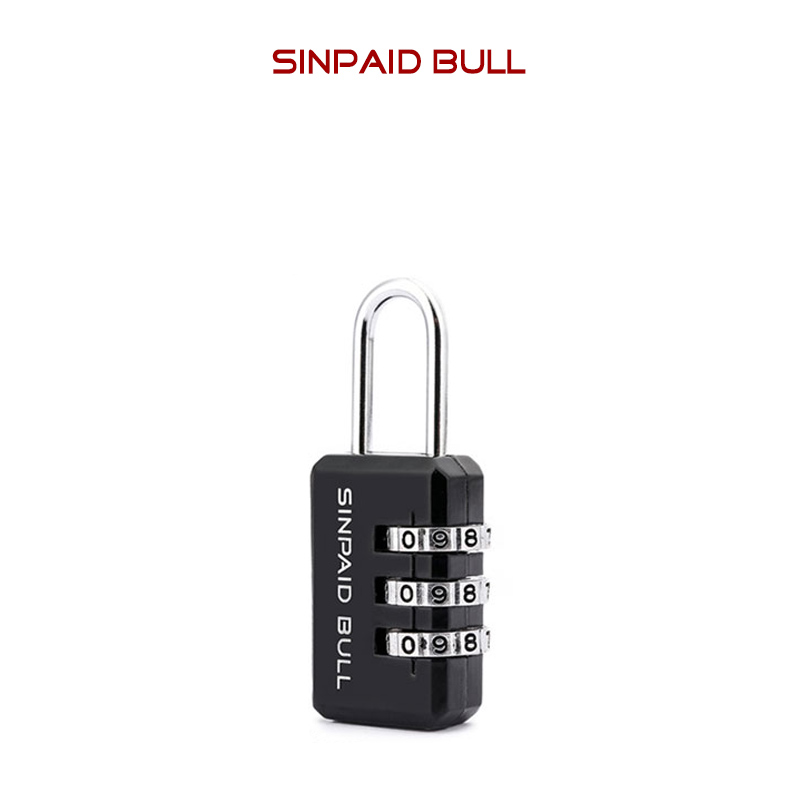 sinpaid bull Shenpai cattle standard luggage accessories multi-function anti-theft small lock multi-purpose password lock