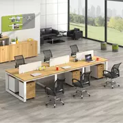 Nhân viên văn phòng kết hợp hiện đại 2/4/6 người nhân viên văn phòng bàn ghế kết hợp nội thất văn phòng - Nội thất văn phòng