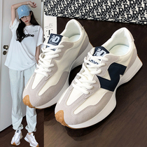 Yerkang Kangnai Net red small waist Forrest Gump father shoes women spring and autumn wild 2021 New Sports n shoes