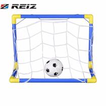 Folding Mini Football Soccer Goal Post Net Set with Pum