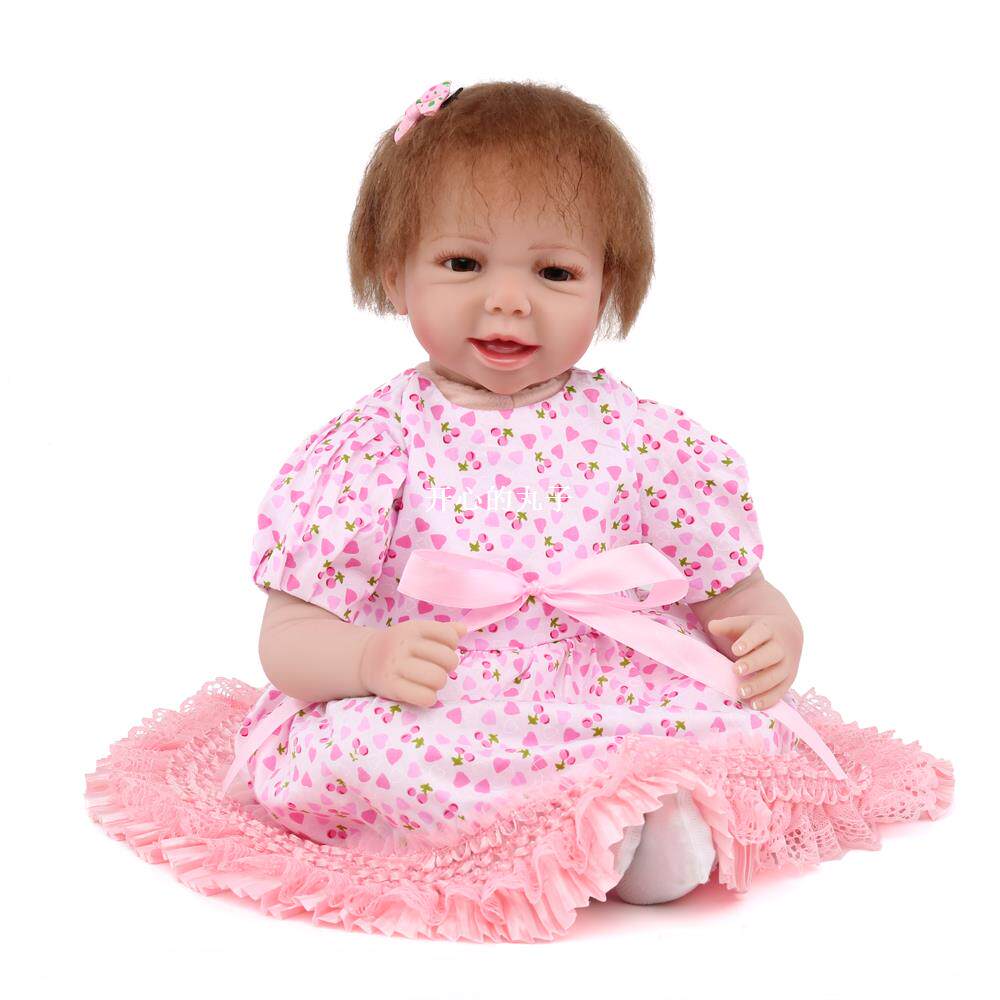 Silicone Reborn Baby Dolls Girls 55cm Diy Toy Lifeli