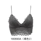 Goreel Sexy Lace Thin Triangle Cup Đồ lót Phụ nữ Thoải mái Không viền Pháp Vest ngủ Bra - Cộng với kích thước Bras