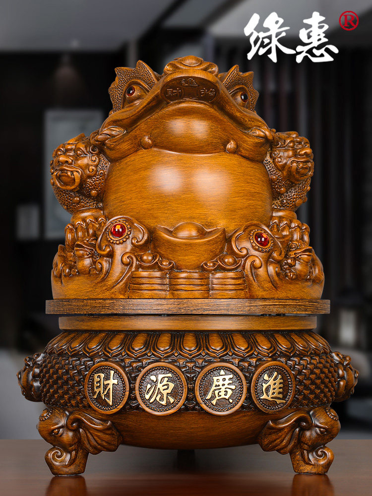 招財進宝 三足金蟾 鎮宅 辟邪 開運 風水 工芸品 美術品 置物 三足金蟾为何被称作“招财瑞兽”？传统风水摆件的象征逻辑揭秘🐸💰 - 种