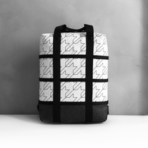 Norable Outdoor Casual Double Shoulder Bag Men And Women Multifunction Notebook Computer Bag Minimalist Fashion Student Backpack