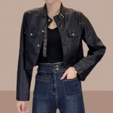 Осенняя демисезонная короткая куртка, подходит для подростков