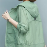 Короткая одежда для защиты от солнца, летняя модная дышащая куртка для матери, для среднего возраста