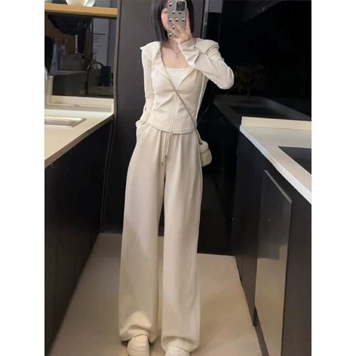 Спортивный комплект для отдыха, спортивная толстовка с капюшоном, подходит для подростков