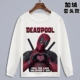 Bộ phim Marvel bảo vệ áo len nam dài tay Anime Deadpool xung quanh mùa thu và mùa đông phim hoạt hình nữ sinh