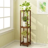 Цветочная рама сплошной древесина Антиррозивная гостиная балконы приземляется простая двойная полка на полке стойка