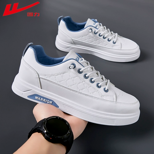 Warrior, летняя универсальная белая обувь, низкая повседневная обувь, трендовые белые кроссовки, в корейском стиле