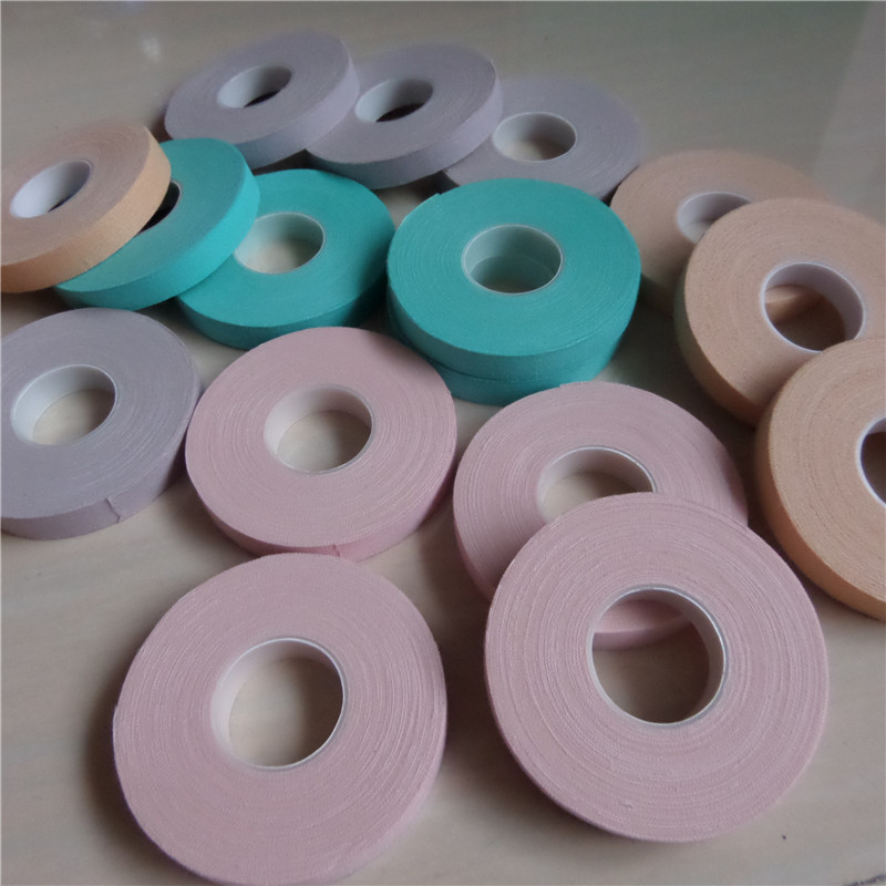 TiBlue 4 color ten meter guzheng rubberized fabric with adhesive tape anti-allergic and breathable guzheng pipa nail rubberized fabric