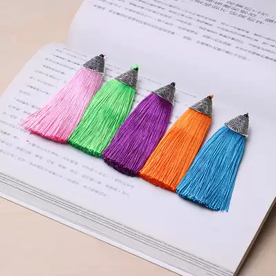 Tassel spike Chinese knot small hanging ear ancient style Hanfu pendant accessories beeswax pendant lanyard diy material accessories