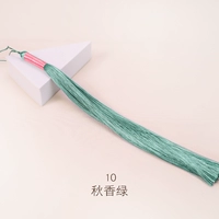 10 осенний аромат зеленый с веревкой с твердым цветом длинный